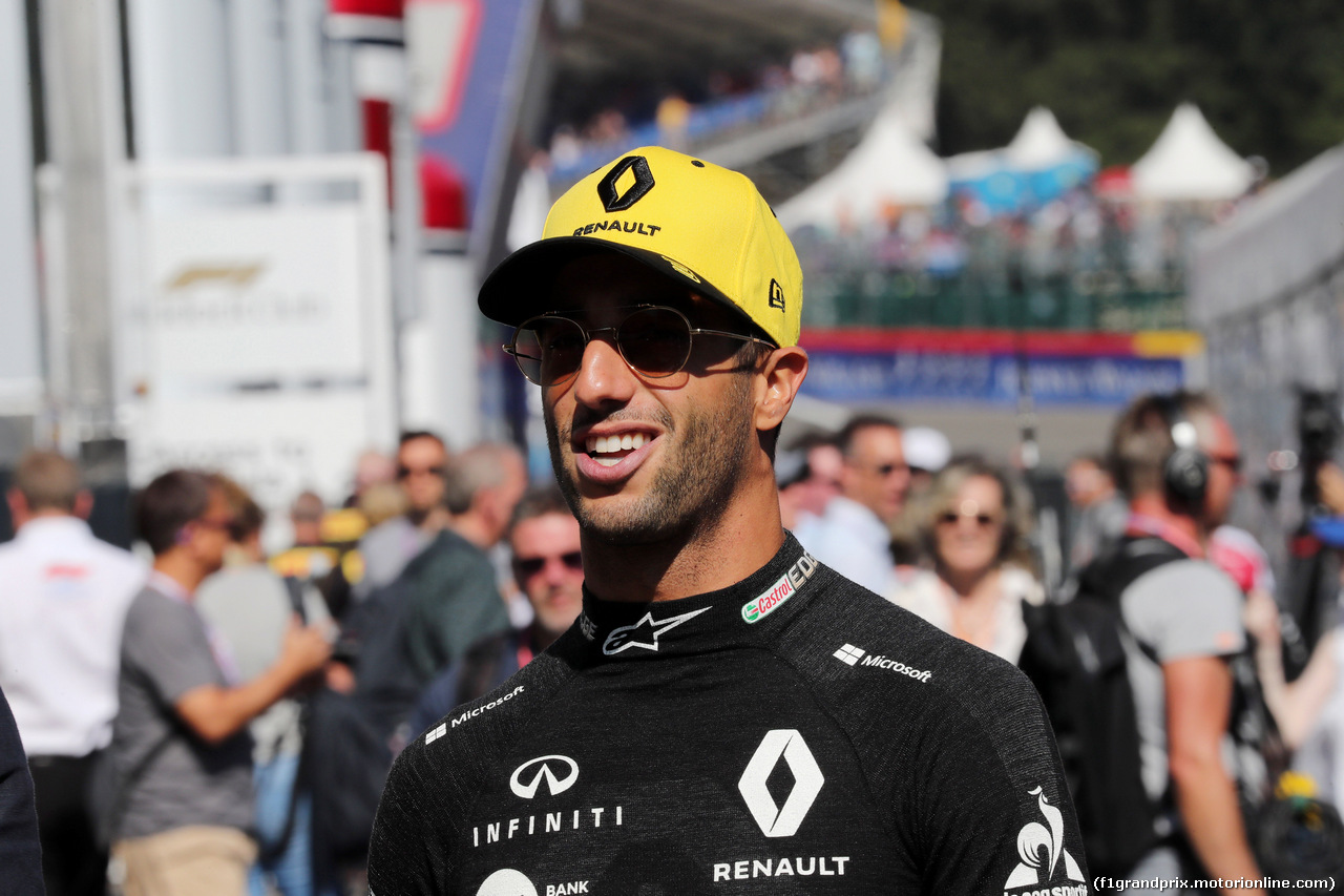 GP BELGIO, 31.08.2019 - Prove Libere 3, Daniel Ricciardo (AUS) Renault Sport F1 Team RS19