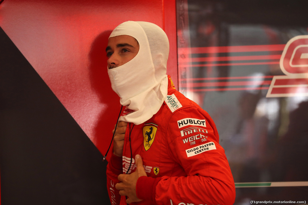 GP BELGIO, 31.08.2019 - Prove Libere 3, Charles Leclerc (MON) Ferrari SF90