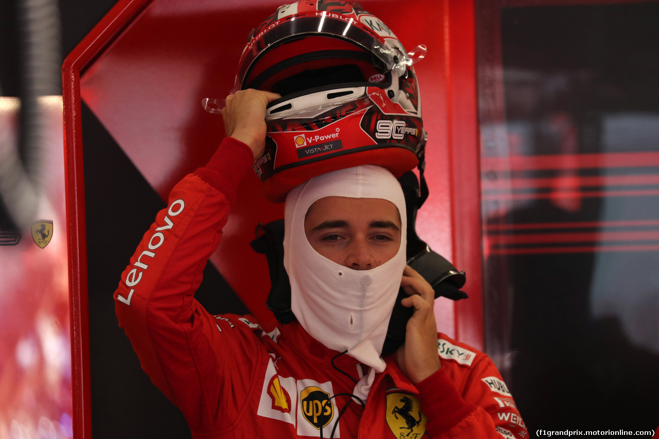 GP BELGIO, 31.08.2019 - Prove Libere 3, Charles Leclerc (MON) Ferrari SF90