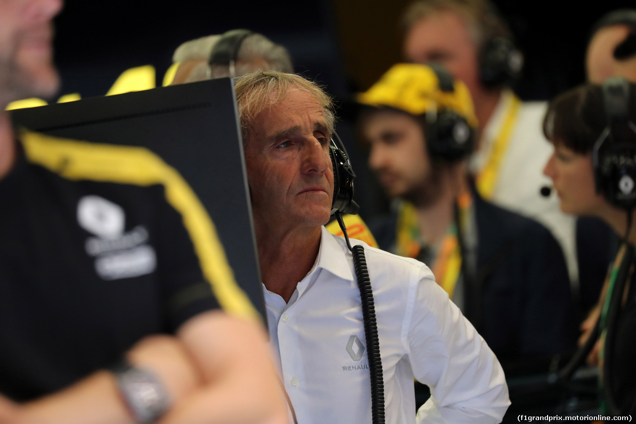 GP BELGIO, 31.08.2019 - Prove Libere 3, Alain Prost (FRA) Renault Sport F1 Team Special Advisor