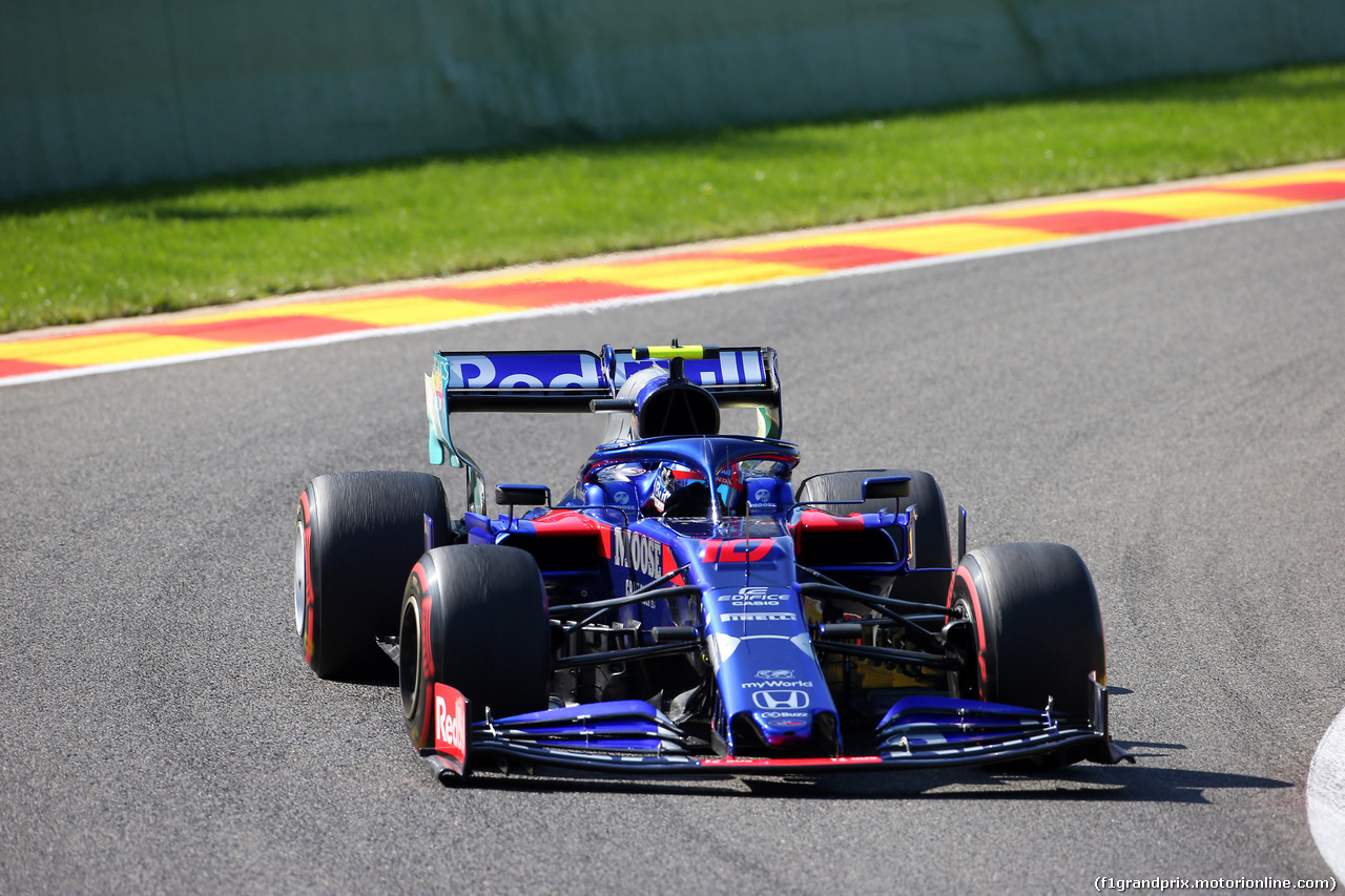 GP BELGIO, 31.08.2019 - Prove Libere 3, Pierre Gasly (FRA) Scuderia Toro Rosso STR14