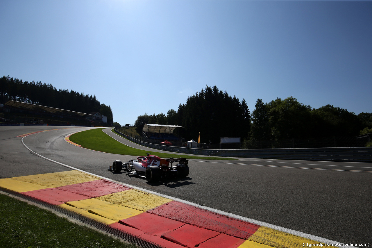 GP BELGIO, 31.08.2019 - Prove Libere 3, Antonio Giovinazzi (ITA) Alfa Romeo Racing C38