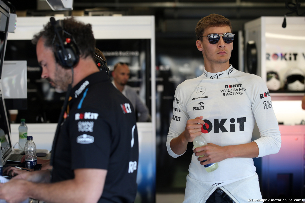 GP BELGIO, 31.08.2019 - Prove Libere 3, George Russell (GBR) Williams Racing FW42