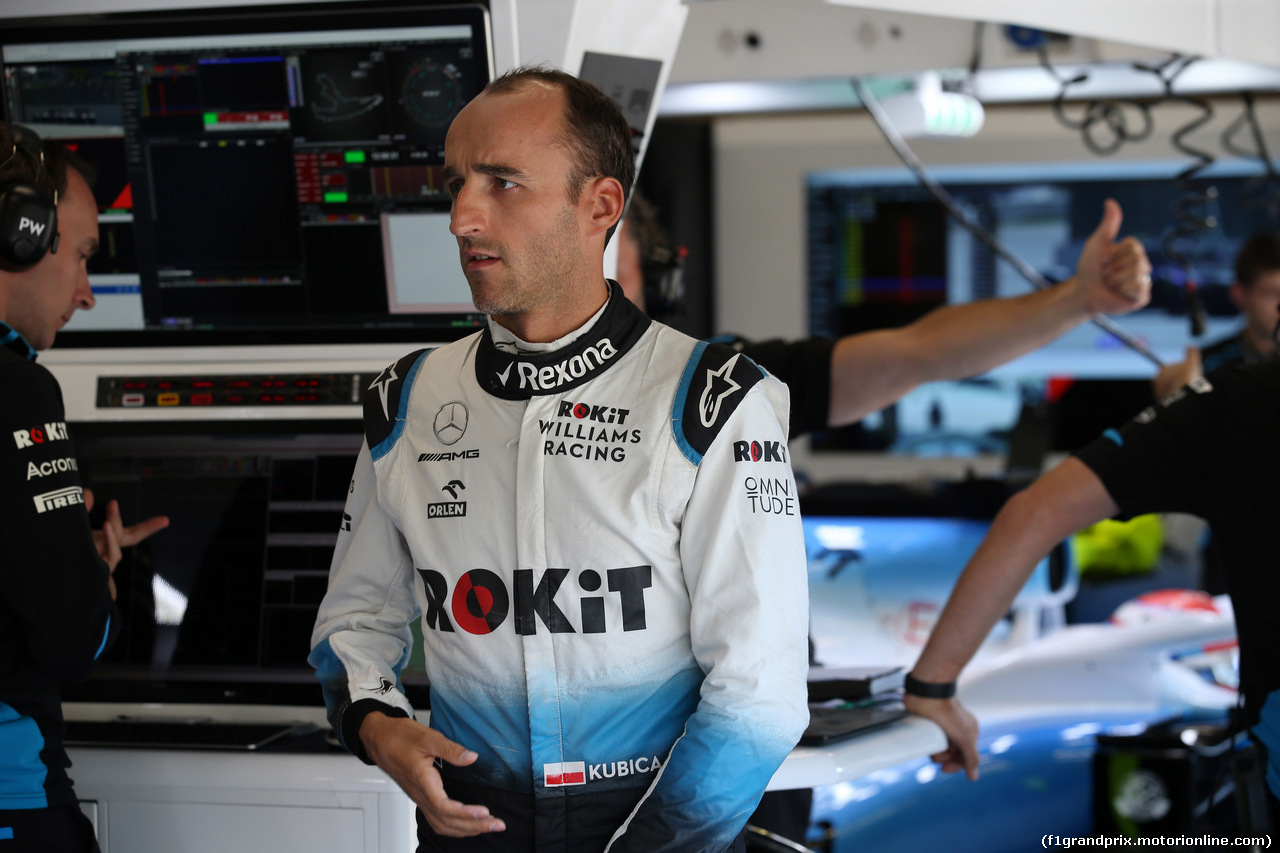 GP BELGIO, 31.08.2019 - Prove Libere 3, Robert Kubica (POL) Williams Racing FW42