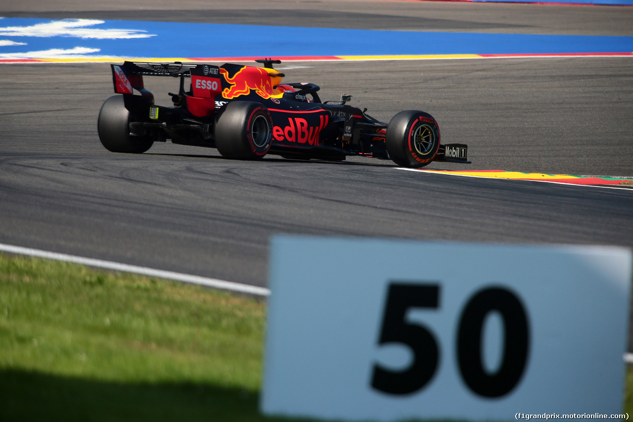 GP BELGIO, 31.08.2019 - Qualifiche, Max Verstappen (NED) Red Bull Racing RB15