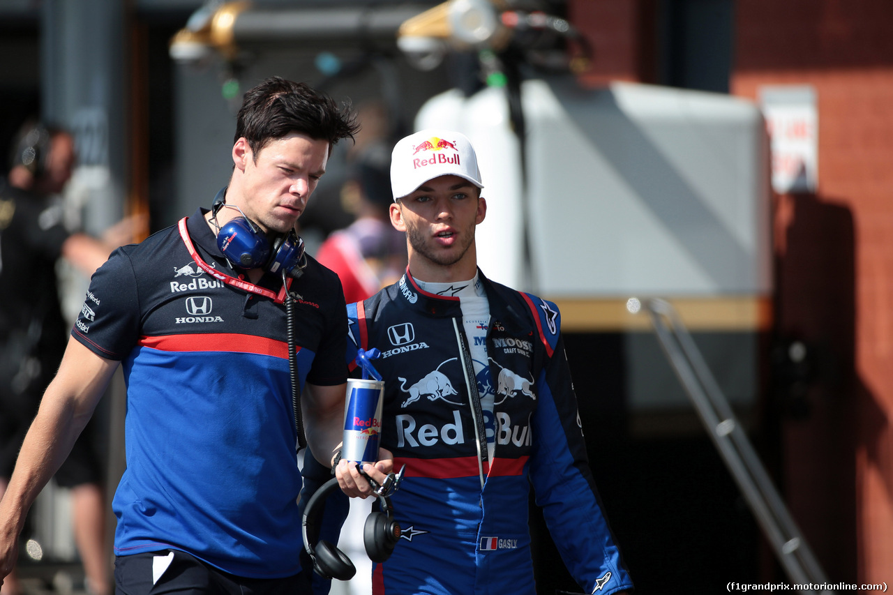 GP BELGIO, 31.08.2019 - Qualifiche, Pierre Gasly (FRA) Scuderia Toro Rosso STR14