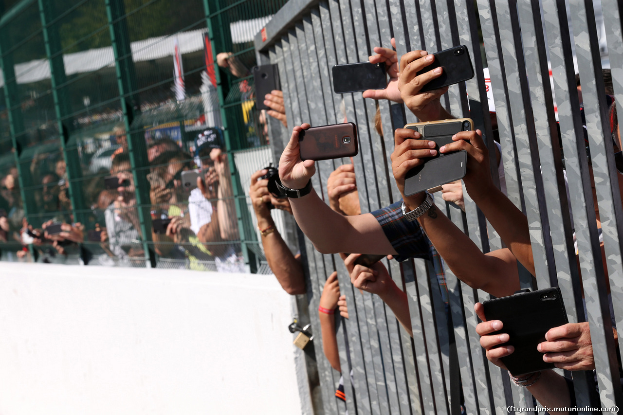 GP BELGIO, 31.08.2019 - Qualifiche, Fans