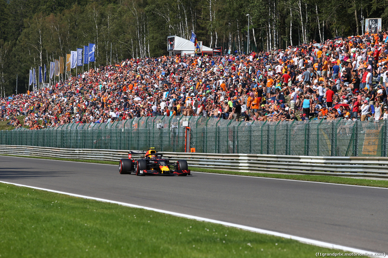 GP BELGIO, 31.08.2019 - Qualifiche, Alexander Albon (THA) Red Bull Racing RB15
