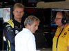 GP BELGIO, 31.08.2019 - Free Practice 3, Nico Hulkenberg (GER) Renault Sport F1 Team RS19 e Alain Prost (FRA) Renault Sport F1 Team Special Advisor