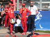 GP BELGIO, 31.08.2019 - Qualifiche, 2nd place Sebastian Vettel (GER) Ferrari SF90 e Charles Leclerc (MON) Ferrari SF90 pole position
