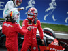 GP BELGIO, 31.08.2019 - Qualifiche, 2nd place Sebastian Vettel (GER) Ferrari SF90 e Charles Leclerc (MON) Ferrari SF90 pole position
