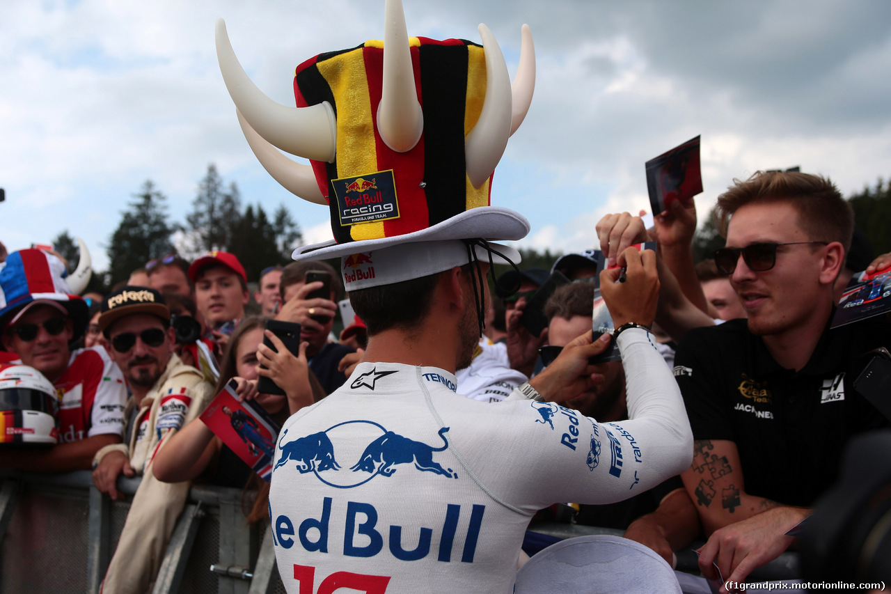 GP BELGIO, 29.08.2019 - Pierre Gasly (FRA) Scuderia Toro Rosso STR14