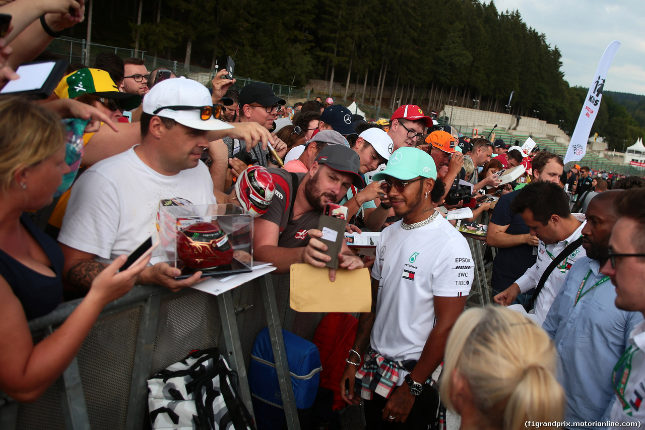 GP BELGIO, 29.08.2019 - Lewis Hamilton (GBR) Mercedes AMG F1 W10