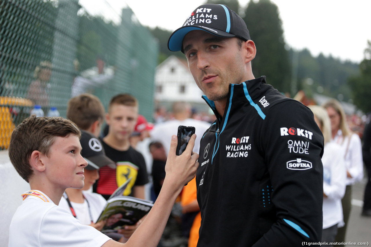 GP BELGIO, 29.08.2019 - Robert Kubica (POL) Williams Racing FW42