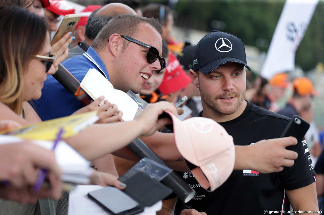 GP BELGIO, 29.08.2019 - Valtteri Bottas (FIN) Mercedes AMG F1 W010