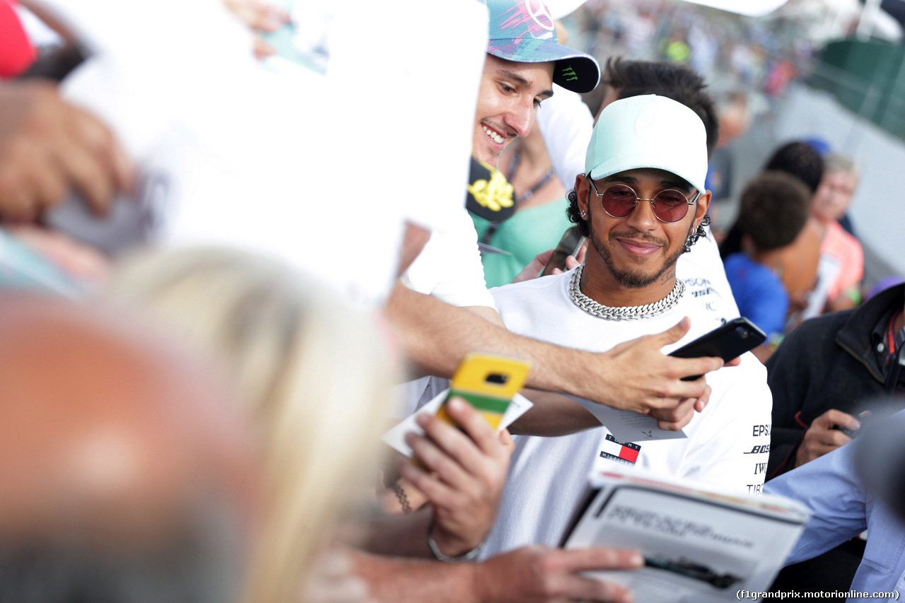 GP BELGIO, 29.08.2019 - Lewis Hamilton (GBR) Mercedes AMG F1 W10