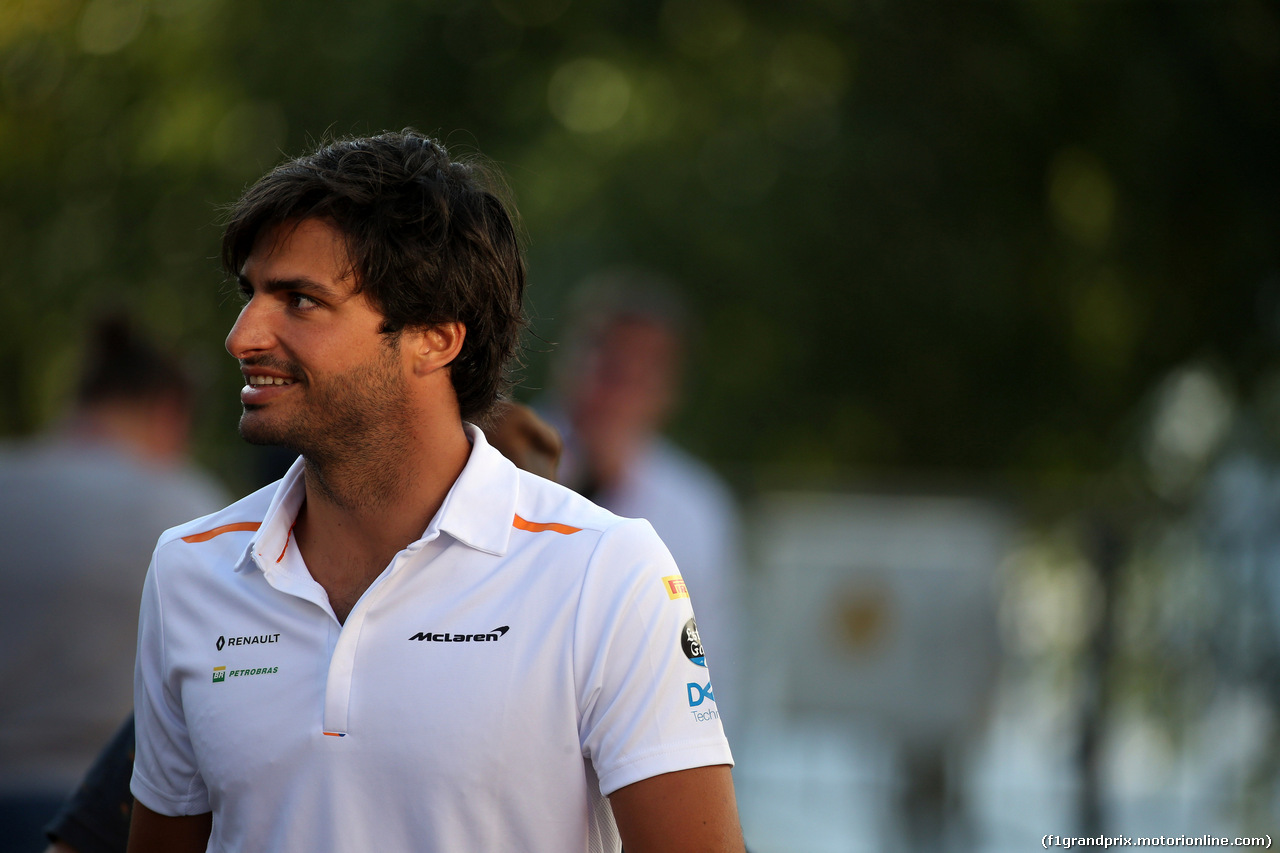 GP BELGIO, 30.08.2019 - Carlos Sainz Jr (ESP) Mclaren F1 Team MCL34