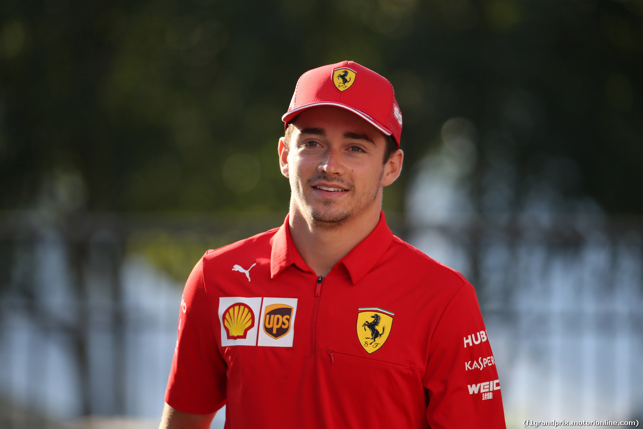 GP BELGIO, 30.08.2019 - Charles Leclerc (MON) Ferrari SF90