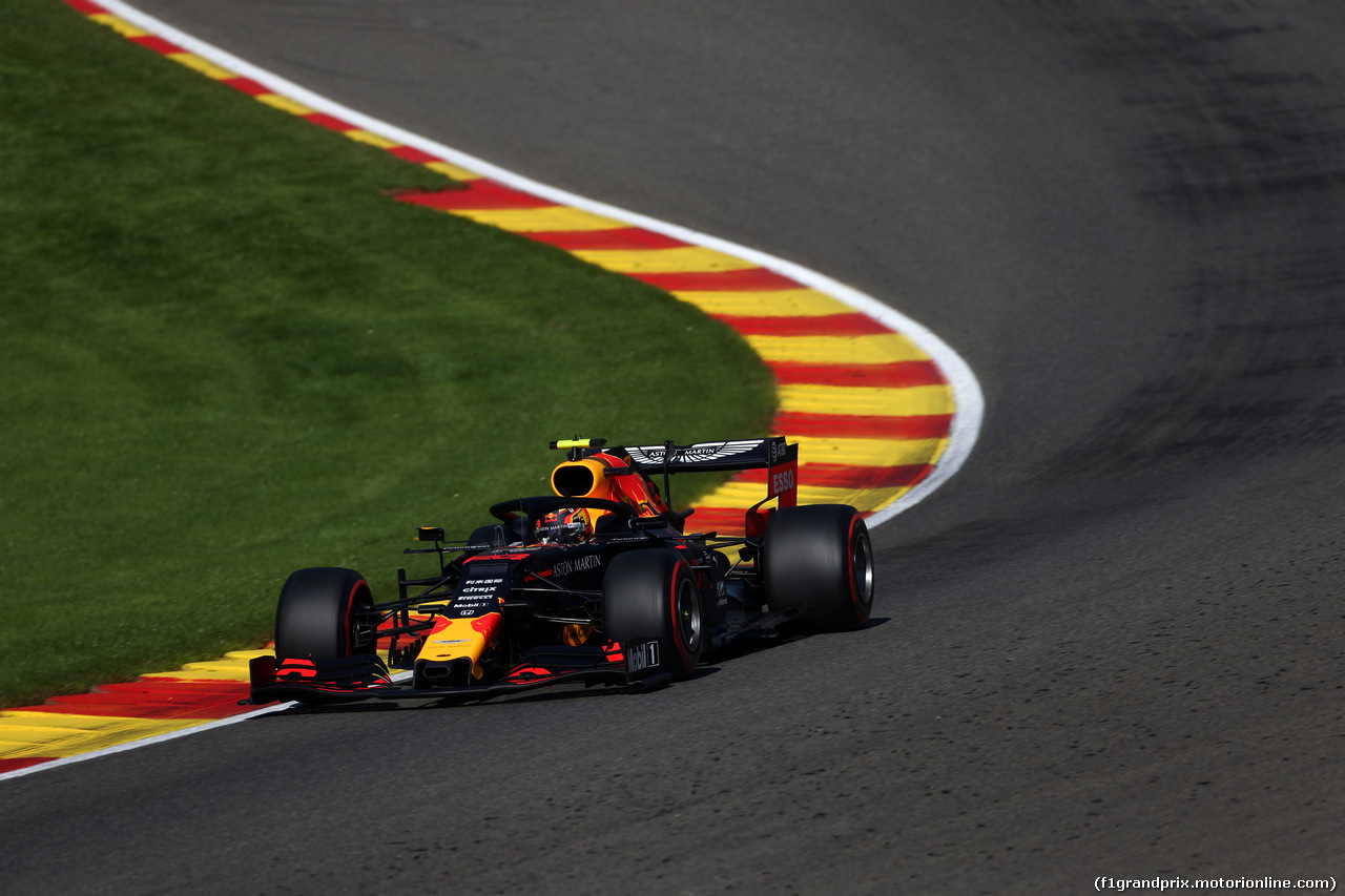 GP BELGIO, 30.08.2019 - Prove Libere 1, Alexander Albon (THA) Red Bull Racing RB15