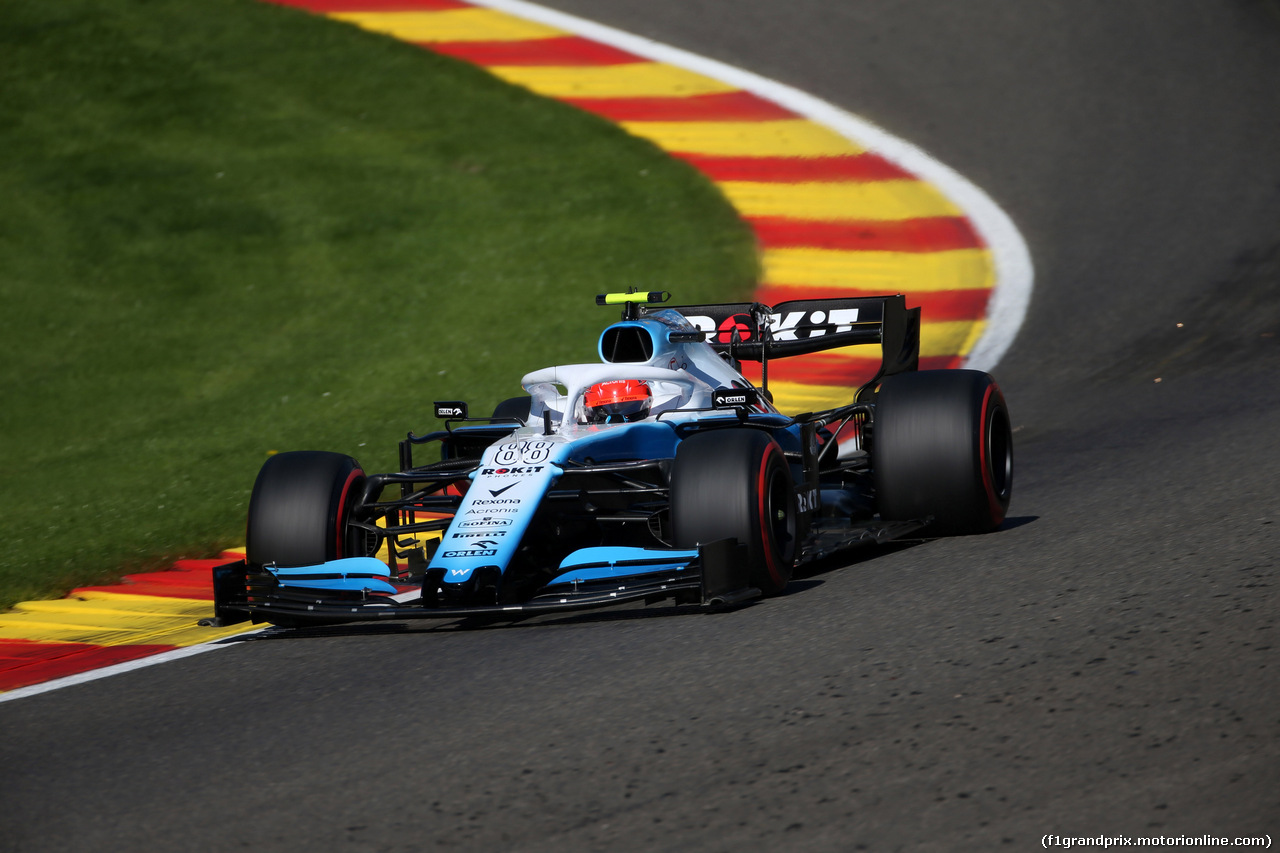 GP BELGIO, 30.08.2019 - Prove Libere 1, Robert Kubica (POL) Williams Racing FW42