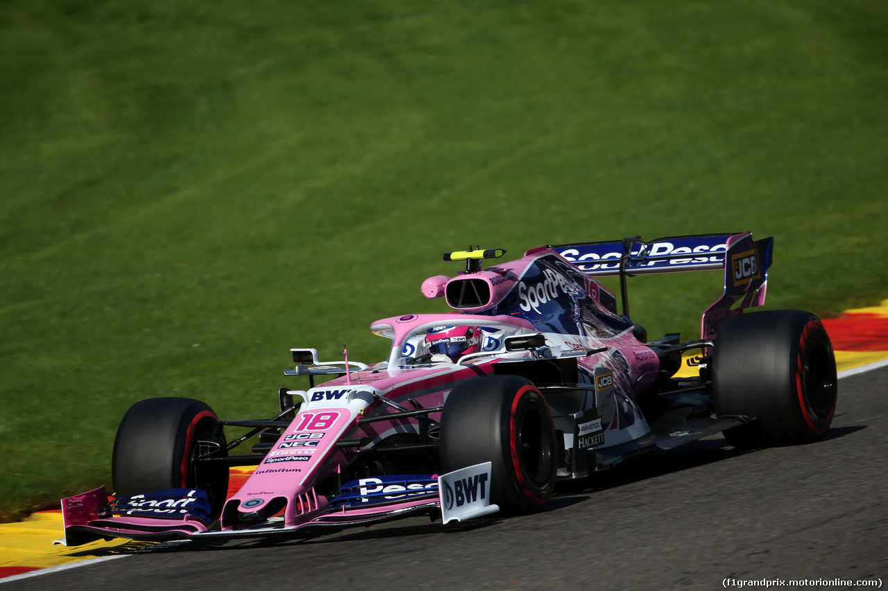 GP BELGIO, 30.08.2019 - Prove Libere 1, Lance Stroll (CDN) Racing Point F1 Team RP19