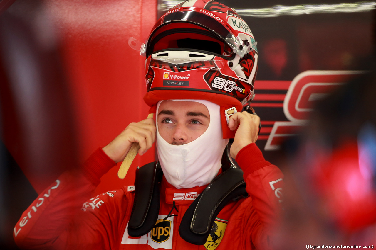 GP BELGIO, 30.08.2019 - Prove Libere 1, Charles Leclerc (MON) Ferrari SF90