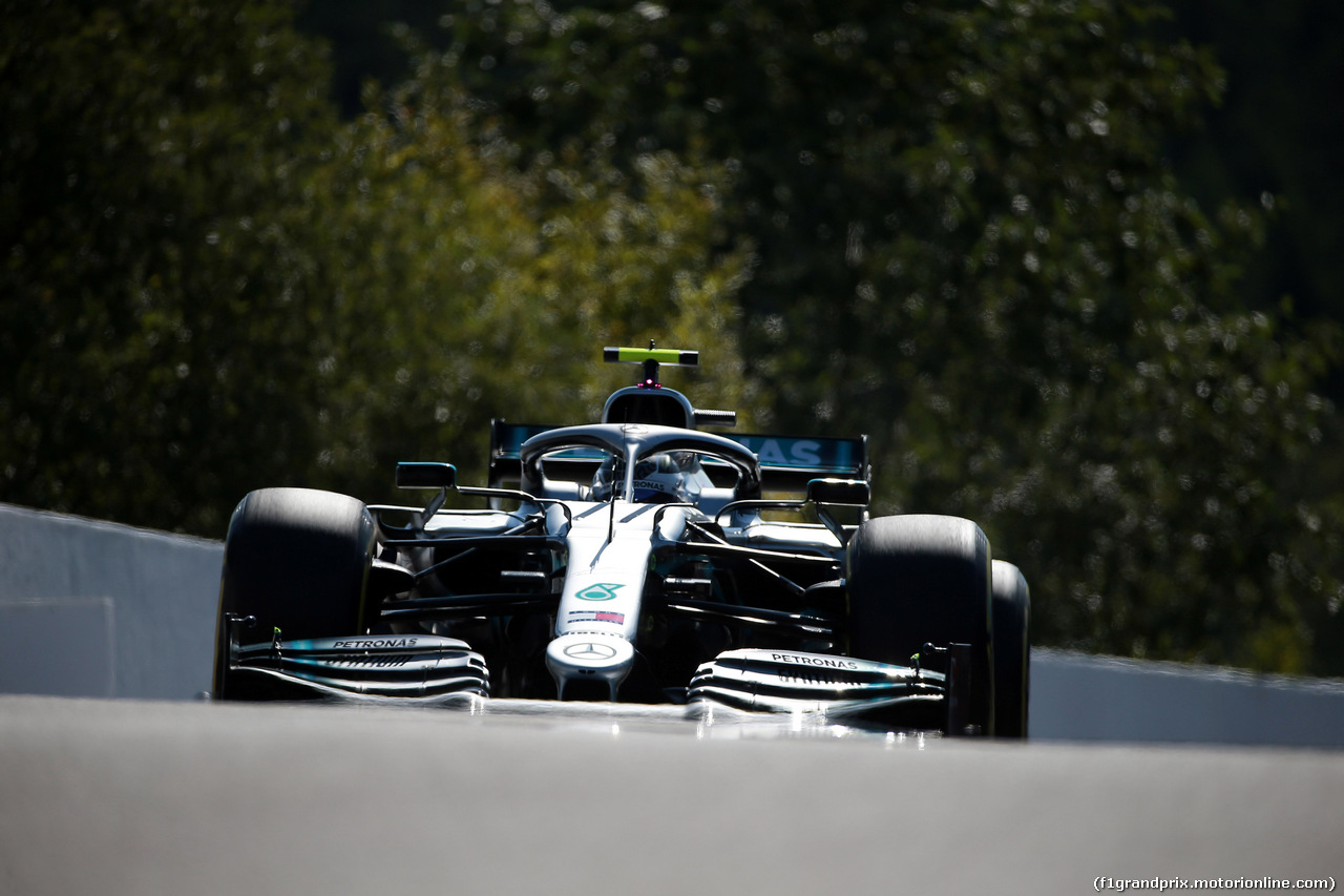 GP BELGIO, 30.08.2019 - Prove Libere 1, Valtteri Bottas (FIN) Mercedes AMG F1 W010