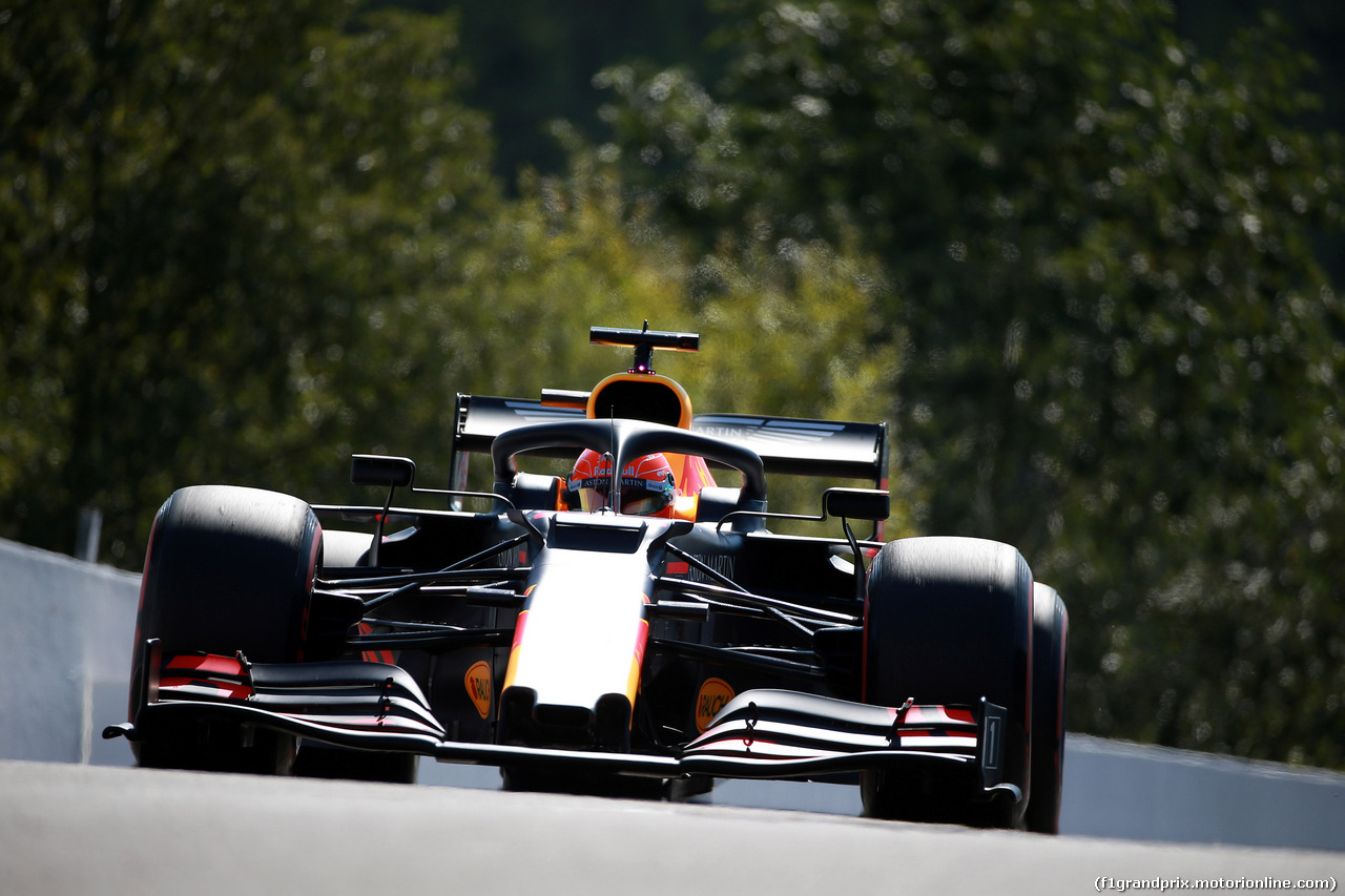 GP BELGIO, 30.08.2019 - Prove Libere 1, Max Verstappen (NED) Red Bull Racing RB15