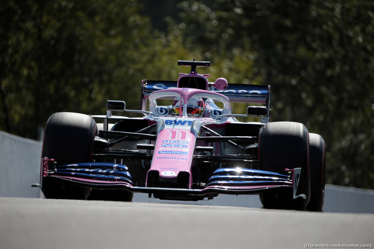 GP BELGIO, 30.08.2019 - Prove Libere 1, Sergio Perez (MEX) Racing Point F1 Team RP19