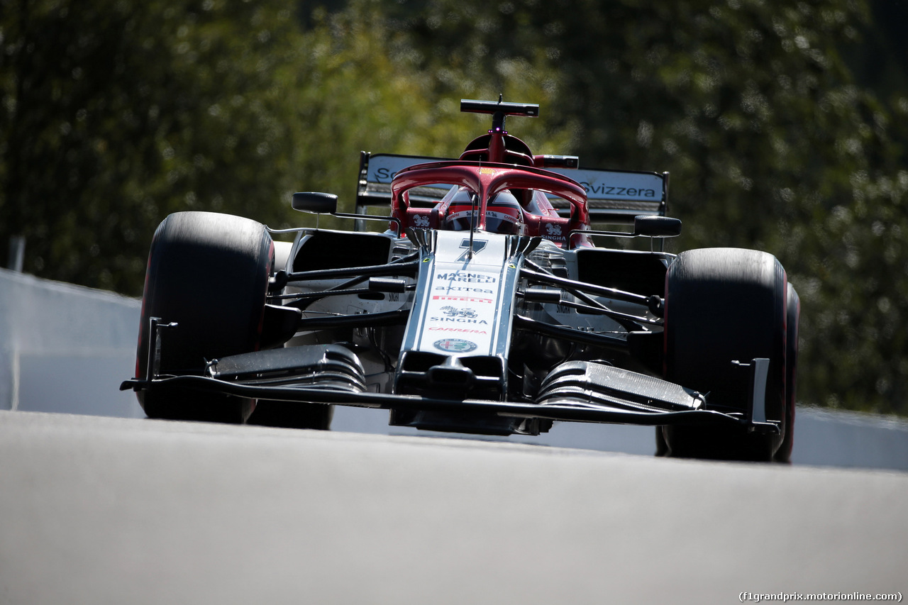 GP BELGIO, 30.08.2019 - Prove Libere 1, Kimi Raikkonen (FIN) Alfa Romeo Racing C38