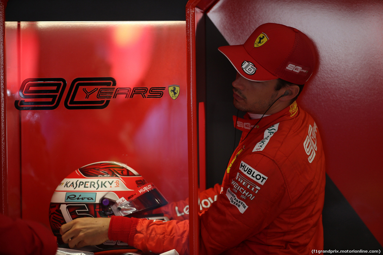 GP BELGIO, 30.08.2019 - Prove Libere 1, Charles Leclerc (MON) Ferrari SF90