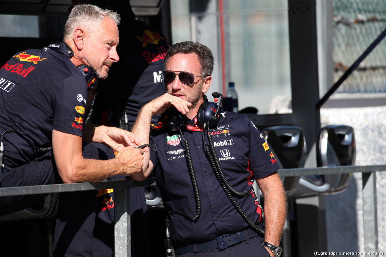 GP BELGIO, 30.08.2019 - Prove Libere 1, Christian Horner (GBR), Red Bull Racing Team Principal