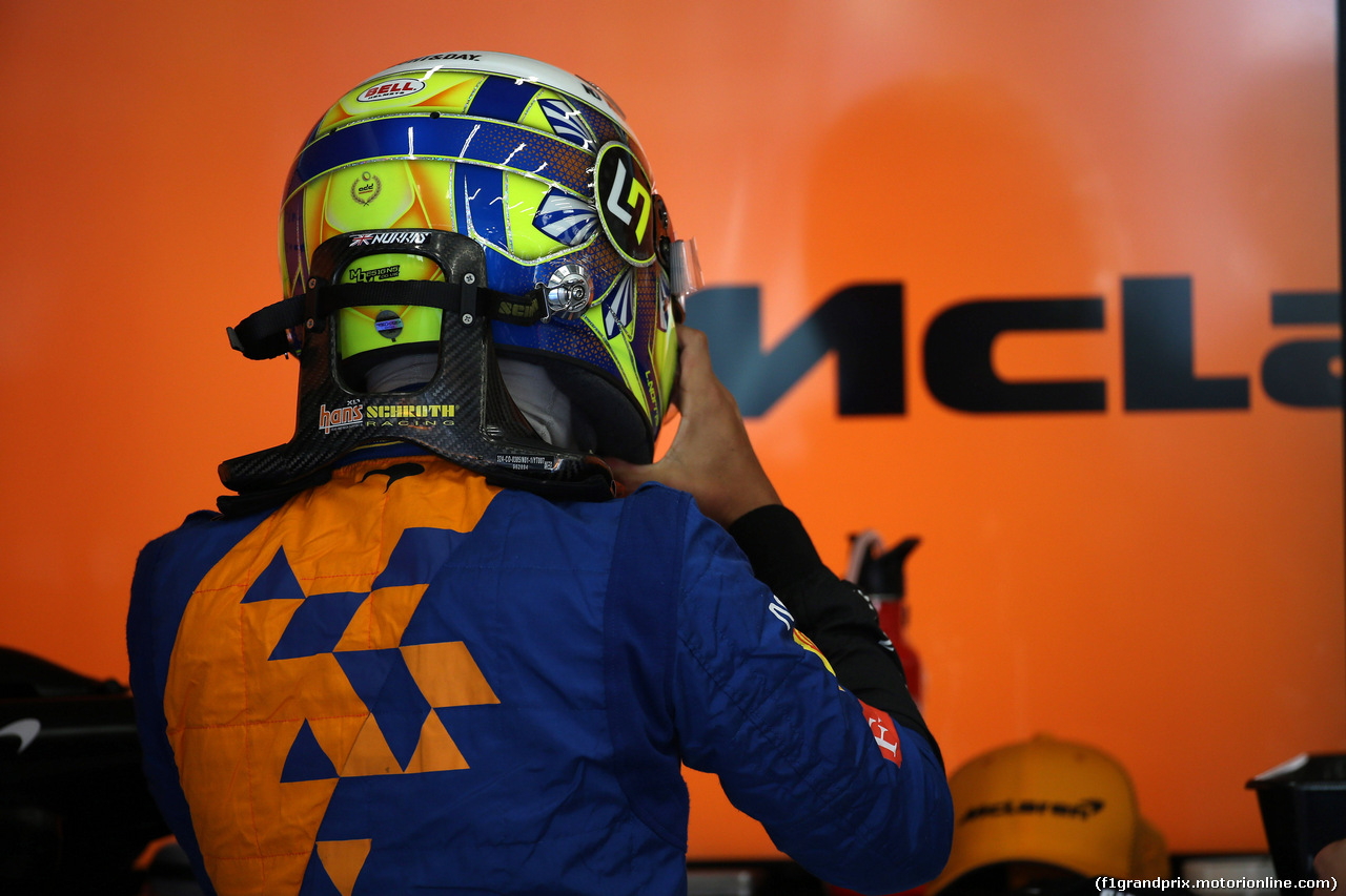 GP BELGIO, 30.08.2019 - Prove Libere 1, Lando Norris (GBR) Mclaren F1 Team MCL34