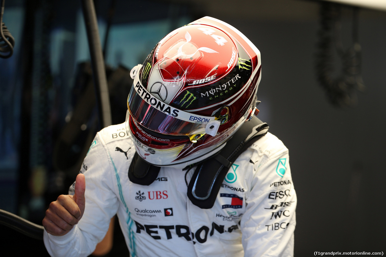 GP BELGIO, 30.08.2019 - Prove Libere 1, Lewis Hamilton (GBR) Mercedes AMG F1 W10