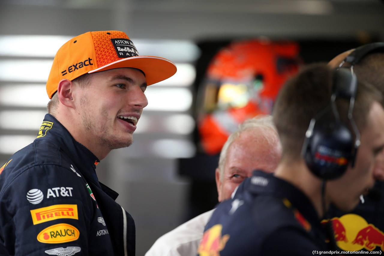 GP BELGIO, 30.08.2019 - Prove Libere 1, Max Verstappen (NED) Red Bull Racing RB15