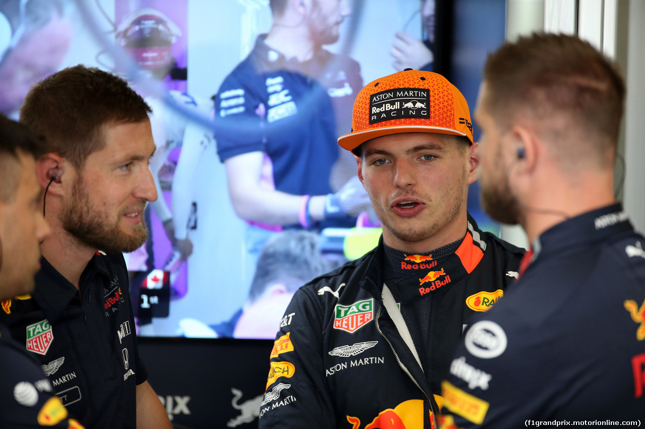 GP BELGIO, 30.08.2019 - Prove Libere 1, Max Verstappen (NED) Red Bull Racing RB15