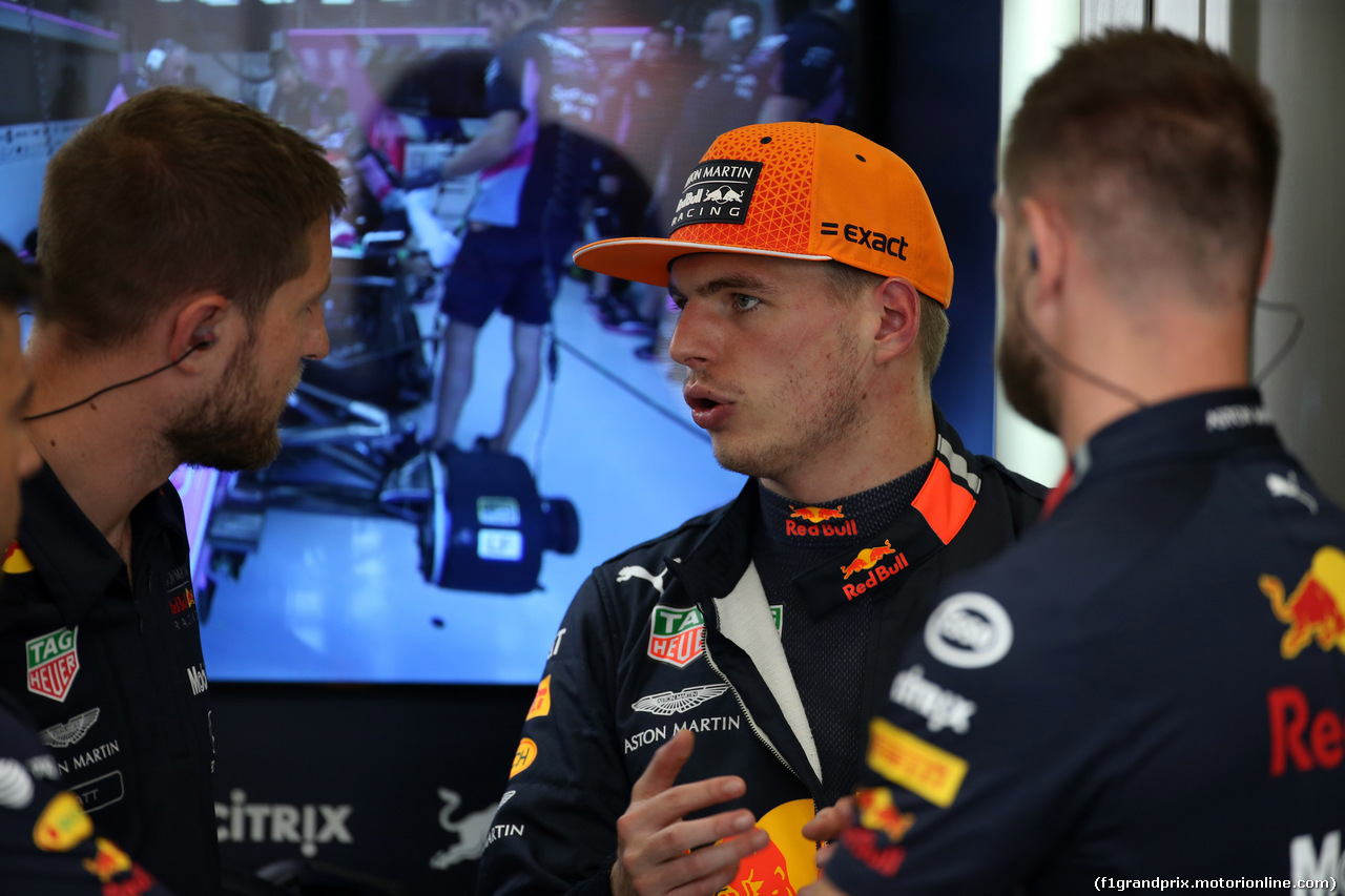 GP BELGIO, 30.08.2019 - Prove Libere 1, Max Verstappen (NED) Red Bull Racing RB15