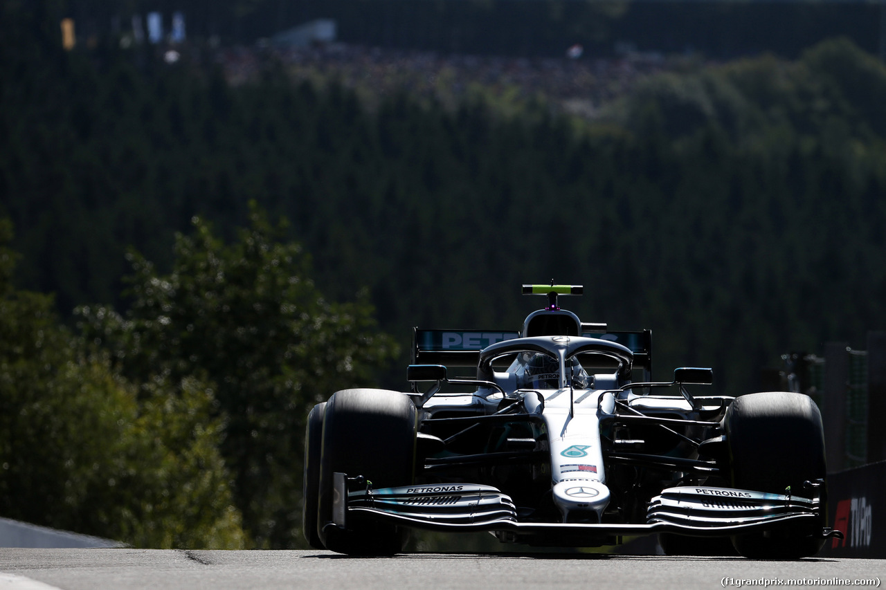 GP BELGIO, 30.08.2019 - Prove Libere 1, Valtteri Bottas (FIN) Mercedes AMG F1 W010