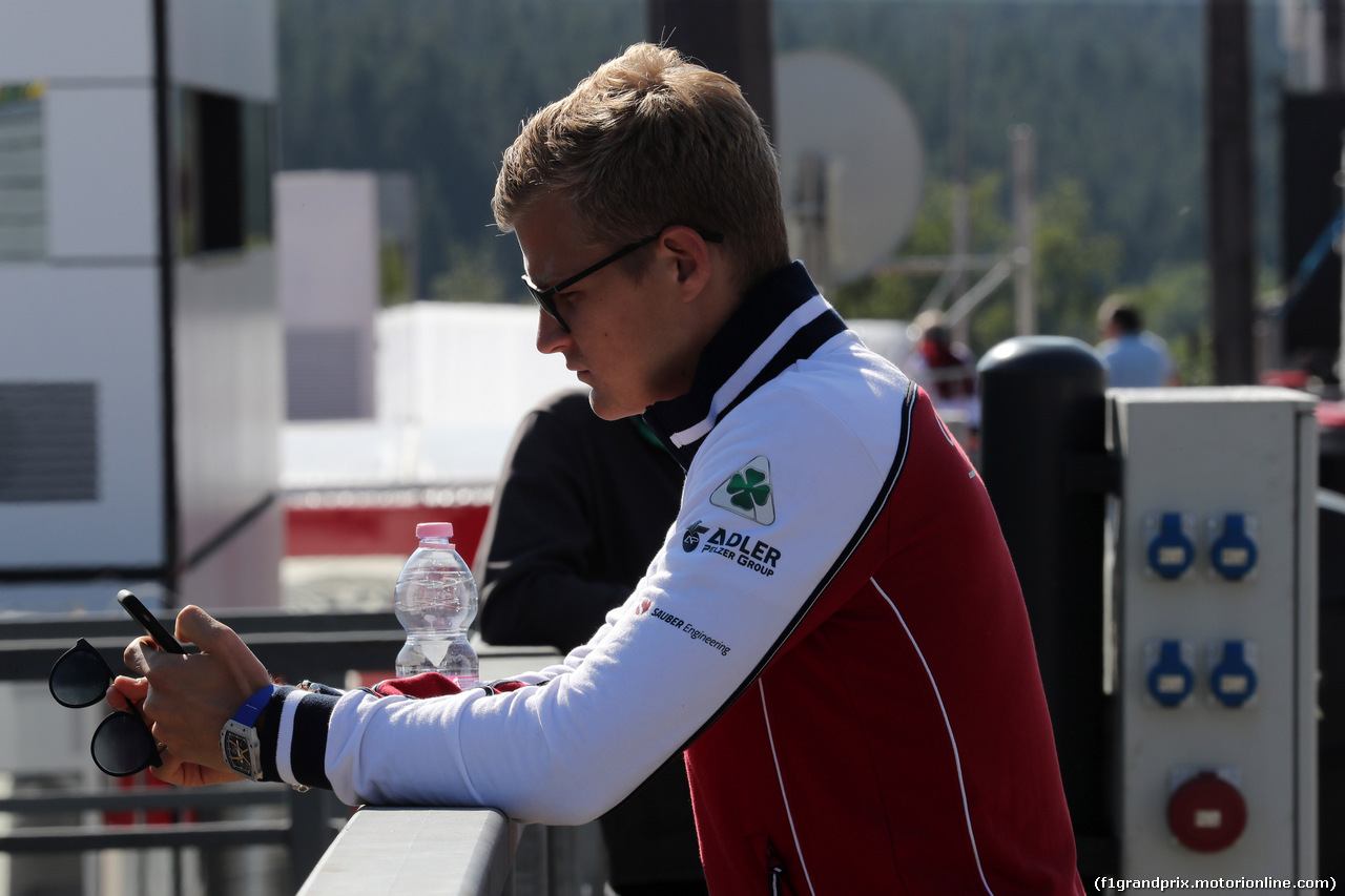 GP BELGIO, 30.08.2019 - Prove Libere 1, Marcus Ericsson (SUE) Alfa Romeo Racing C38