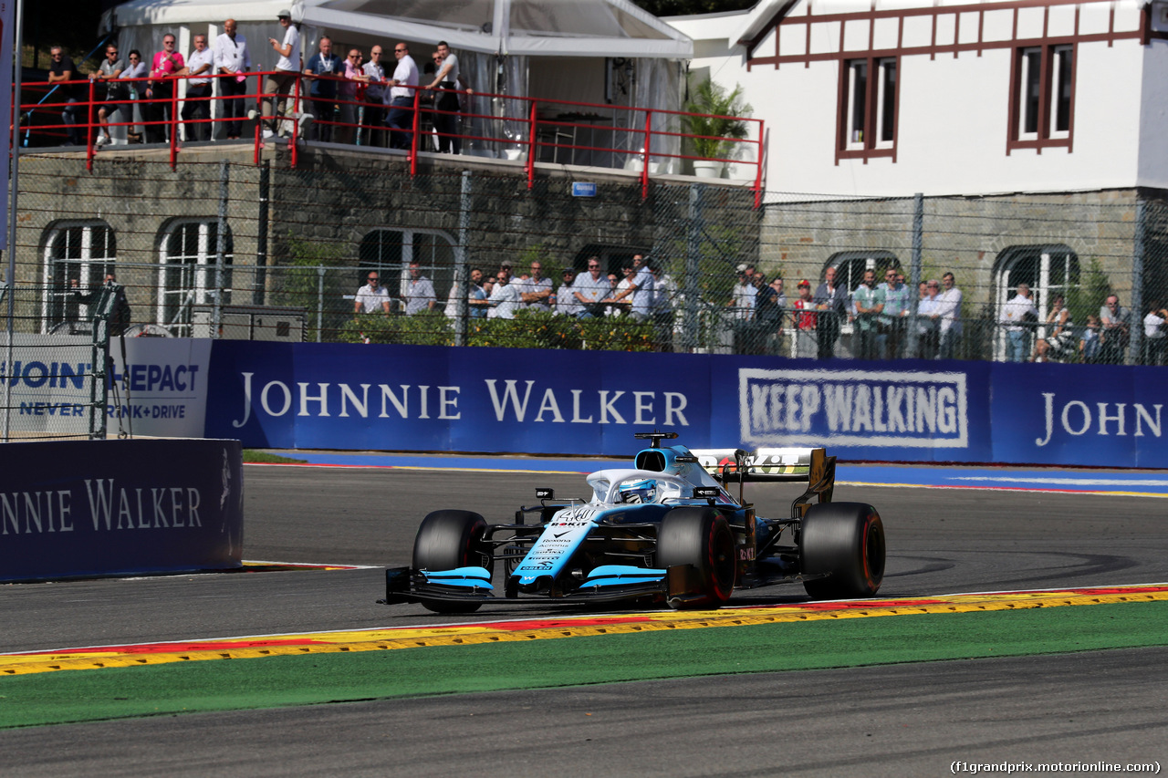 GP BELGIO, 30.08.2019 - Prove Libere 1, Nicholas Latifi (CDN) Williams Racing Test e Development Driver