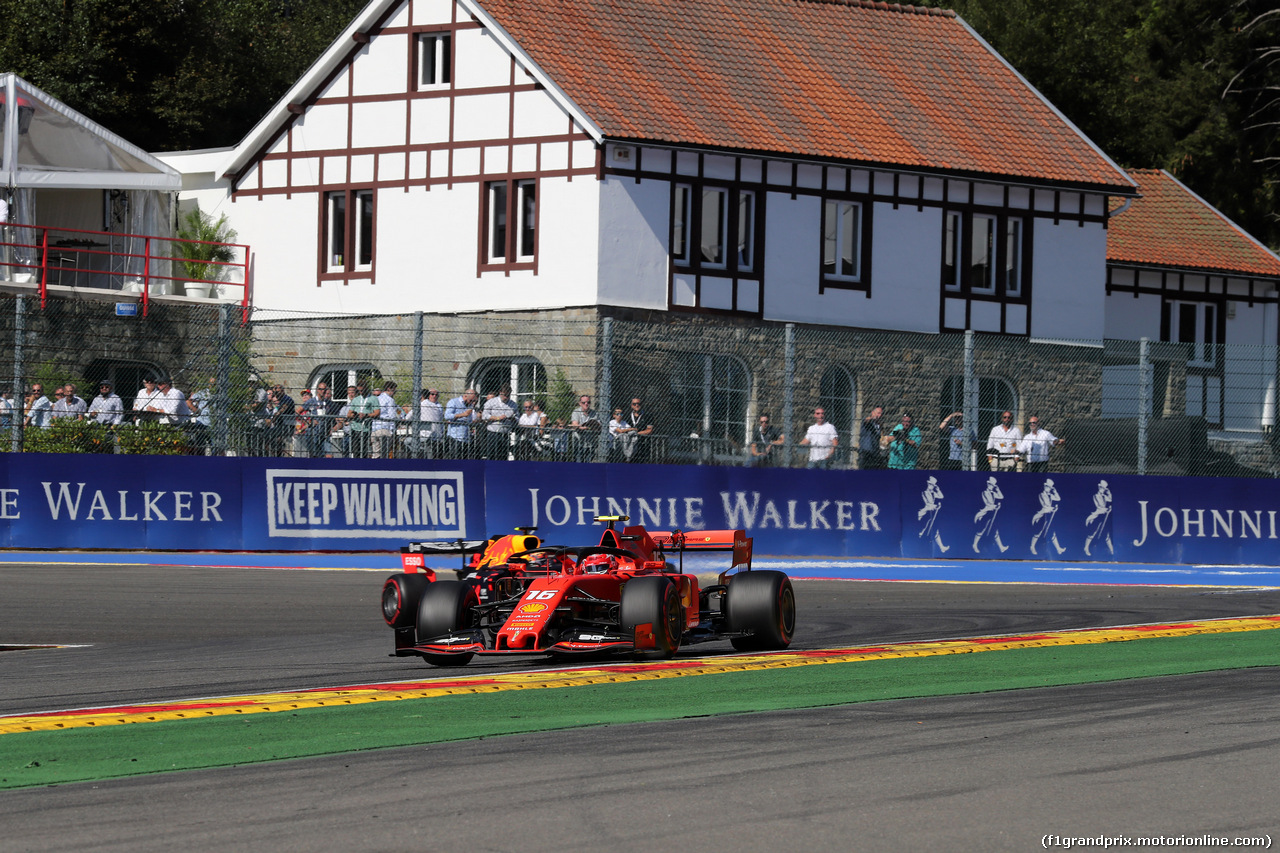 GP BELGIO, 30.08.2019 - Prove Libere 1, Charles Leclerc (MON) Ferrari SF90