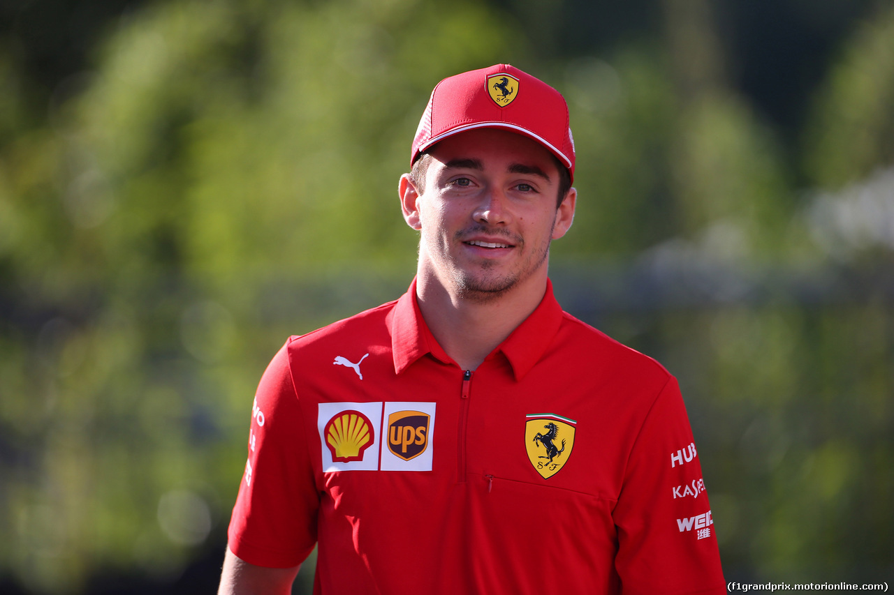 GP BELGIO, 30.08.2019 - Prove Libere 1, Charles Leclerc (MON) Ferrari SF90