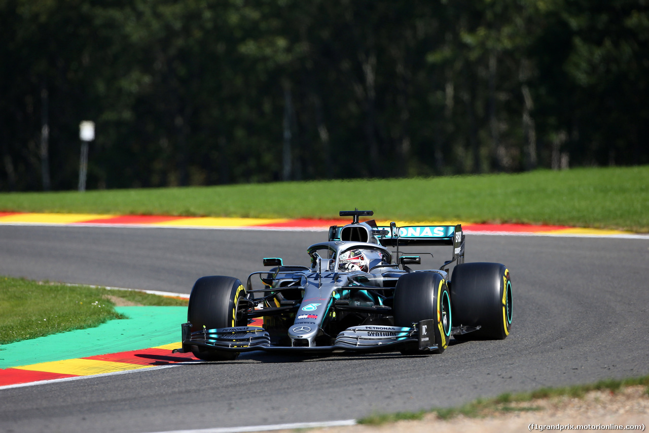 GP BELGIO, 30.08.2019 - Prove Libere 1, Lewis Hamilton (GBR) Mercedes AMG F1 W10