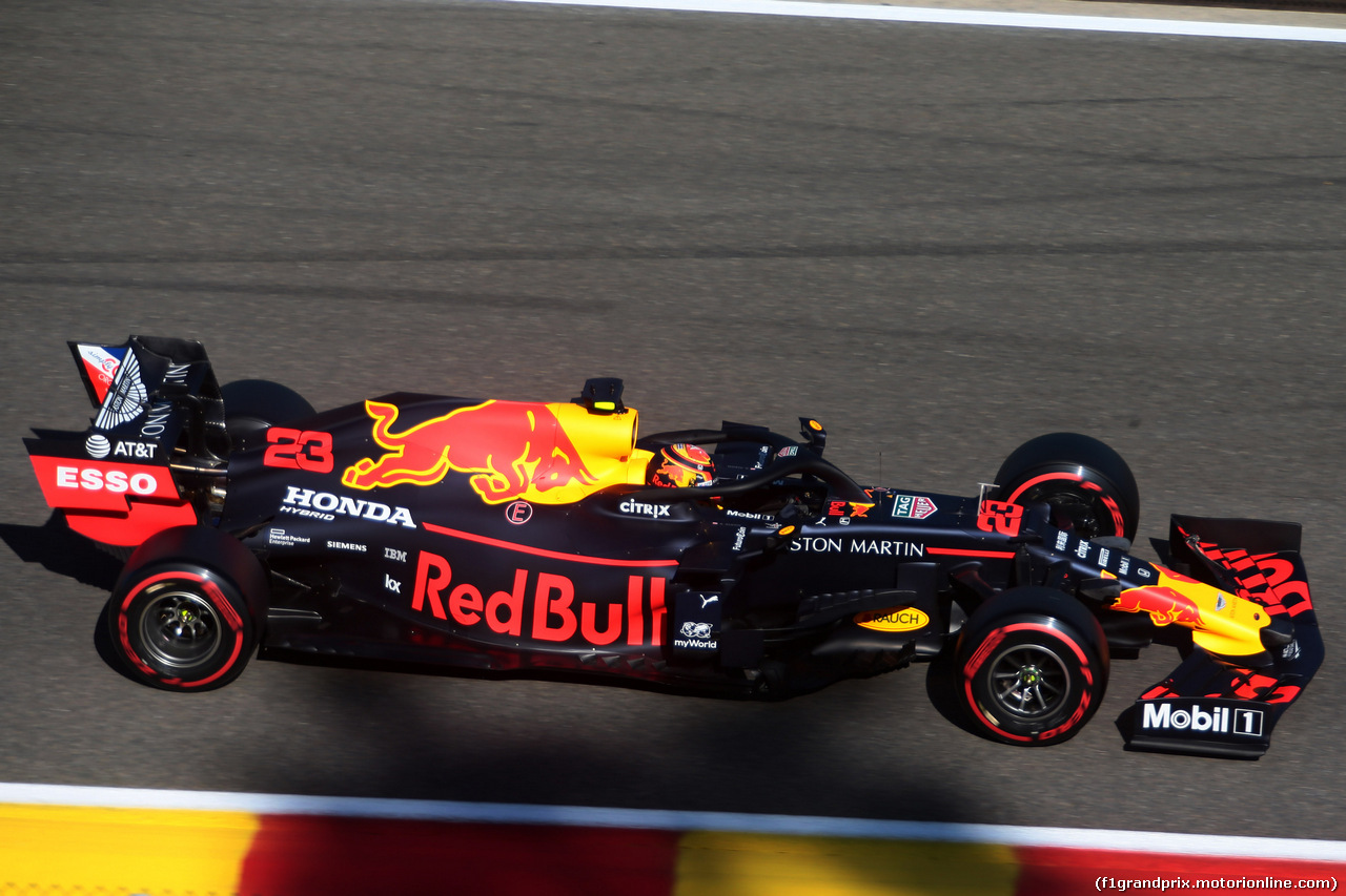 GP BELGIO, 30.08.2019 - Prove Libere 1, Alexander Albon (THA) Red Bull Racing RB15