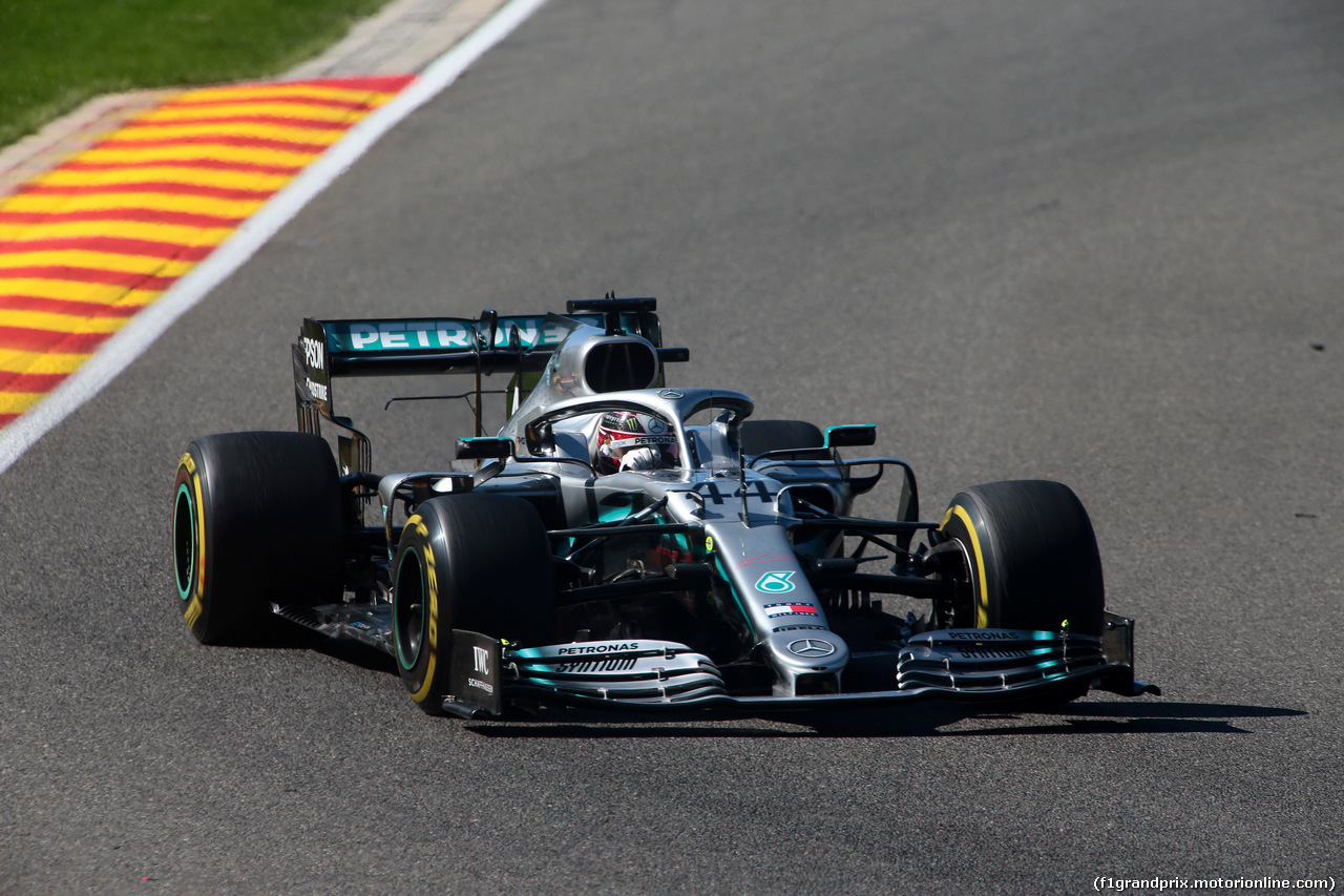 GP BELGIO, 30.08.2019 - Prove Libere 1, Lewis Hamilton (GBR) Mercedes AMG F1 W10