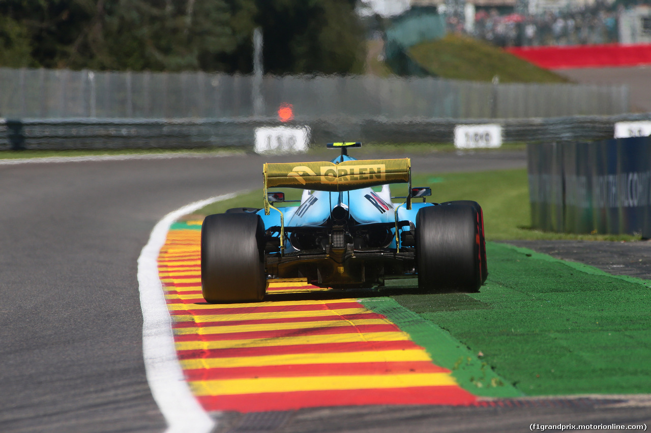 GP BELGIO, 30.08.2019 - Prove Libere 1, Robert Kubica (POL) Williams Racing FW42