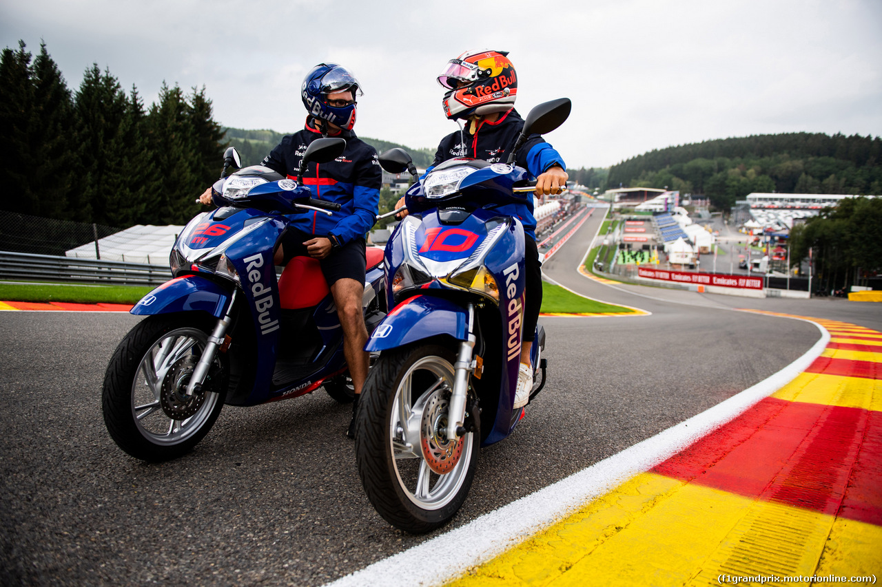 GP BELGIO, 29.08.2019 - Pierre Gasly (FRA) Scuderia Toro Rosso STR14