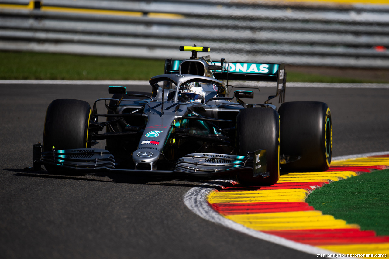 GP BELGIO, 30.08.2019 - Prove Libere 1, Valtteri Bottas (FIN) Mercedes AMG F1 W010