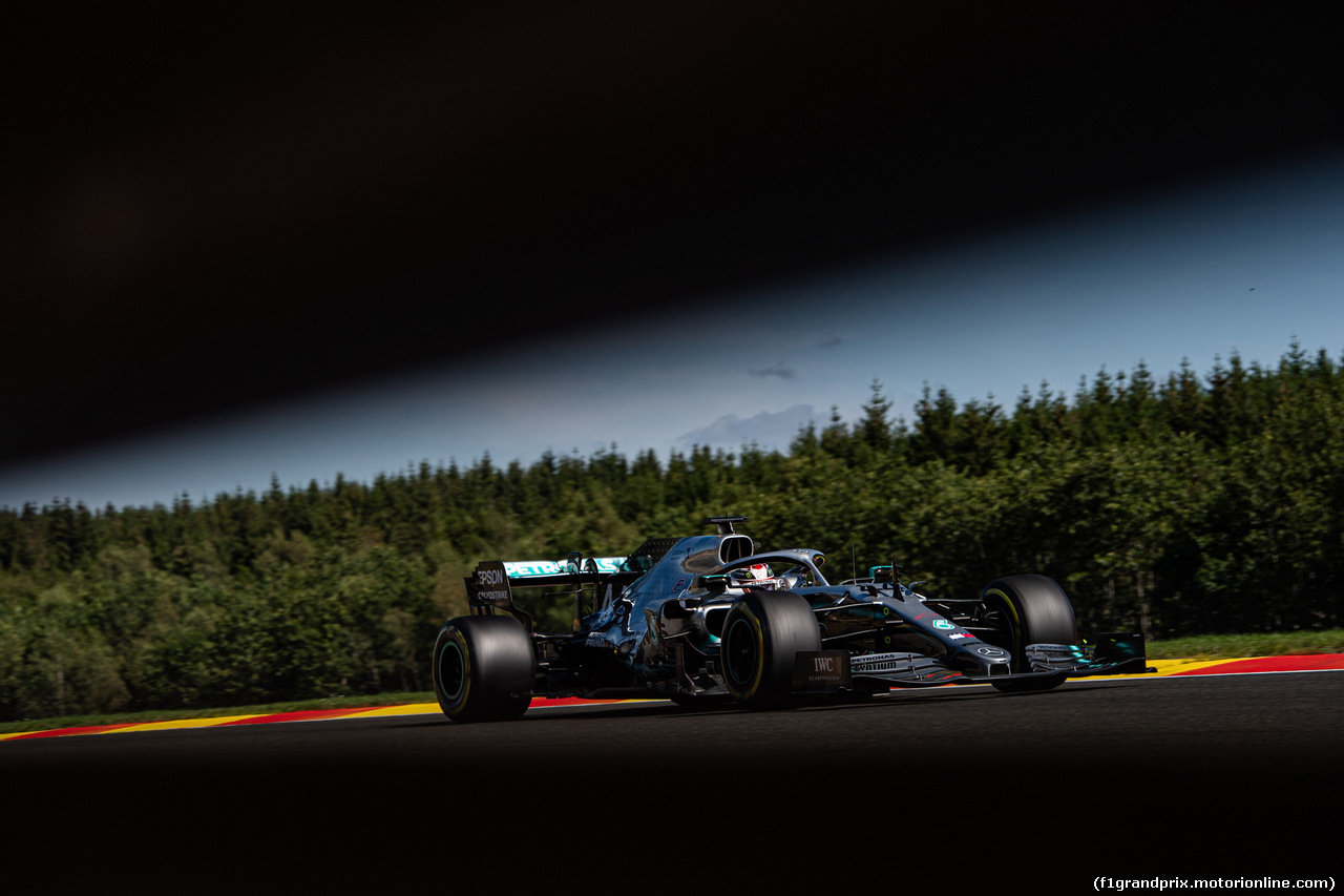 GP BELGIO, 30.08.2019 - Prove Libere 1, Lewis Hamilton (GBR) Mercedes AMG F1 W10