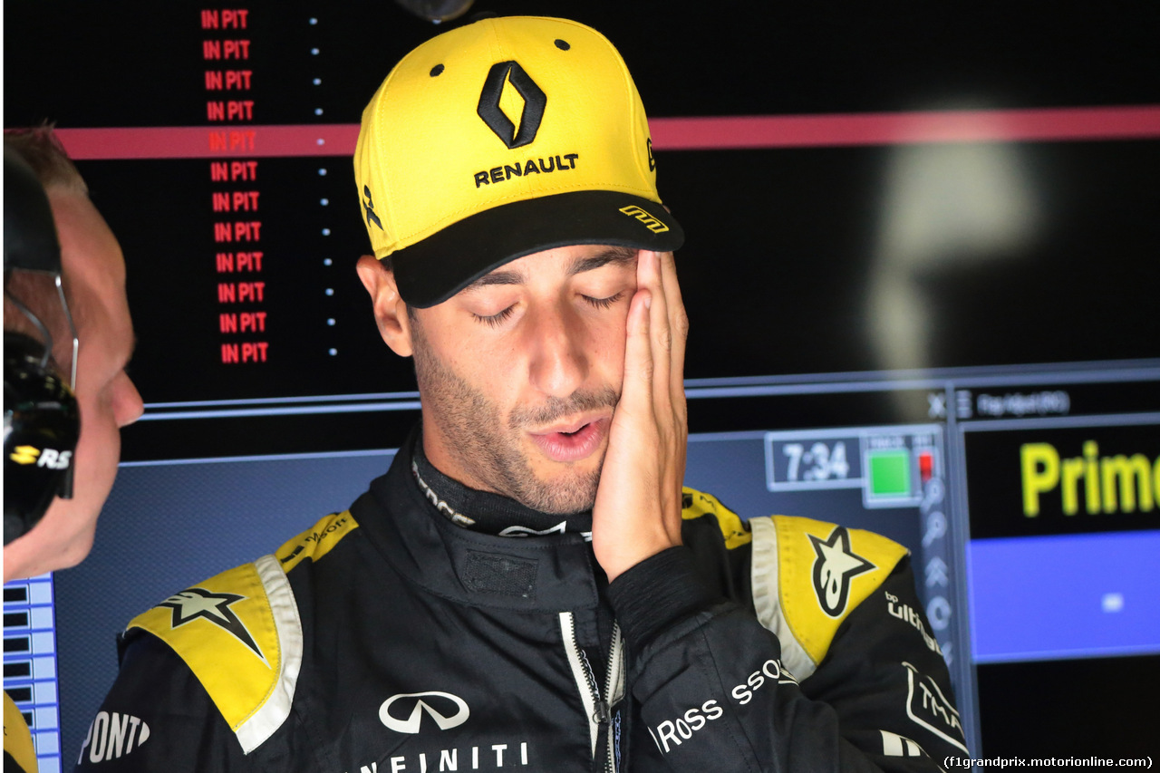 GP BELGIO, 30.08.2019 -  Prove Libere 2, Daniel Ricciardo (AUS) Renault Sport F1 Team RS19